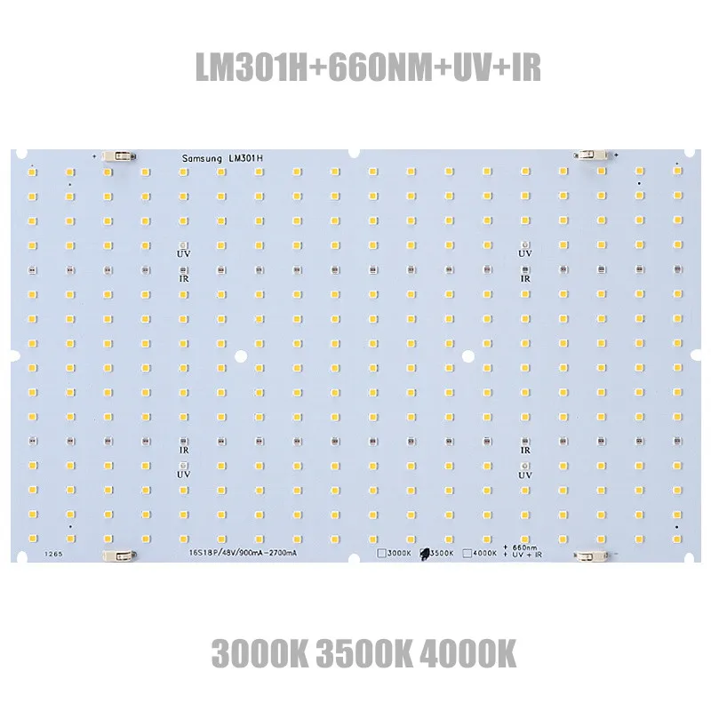 Samsung QB288 quantum led lamp board LM301B LM301H 3000K 3500K 4000K UV IR (only board)/ led heatsink /Meanwell 120w 240w Driver
Samsung QB288 quantum led lamp board LM301B LM301H 3000K 3500K 4000K UV IR (only board)/ led heatsink /Meanwell 120w 240w Driver