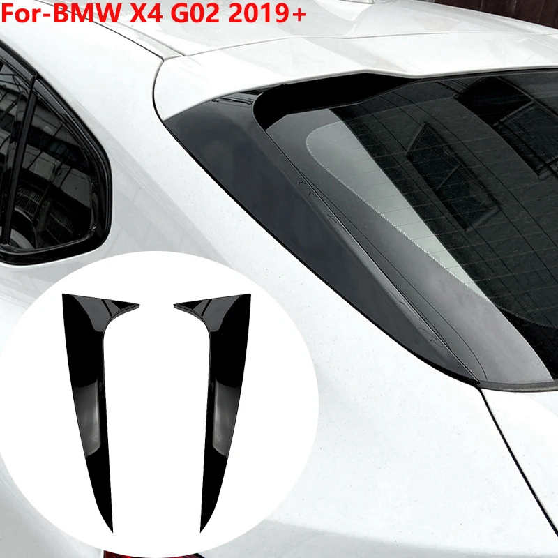 For BMW X4 G02 2019 2020 Car Exterior Parts Vertical Spoilera Rear Window Side Spoiler Canard Splitter Trim Cover Stickers
For BMW X4 G02 2019 2020 Car Exterior Parts Vertical Spoilera Rear Window Side Spoiler Canard Splitter Trim Cover Stickers