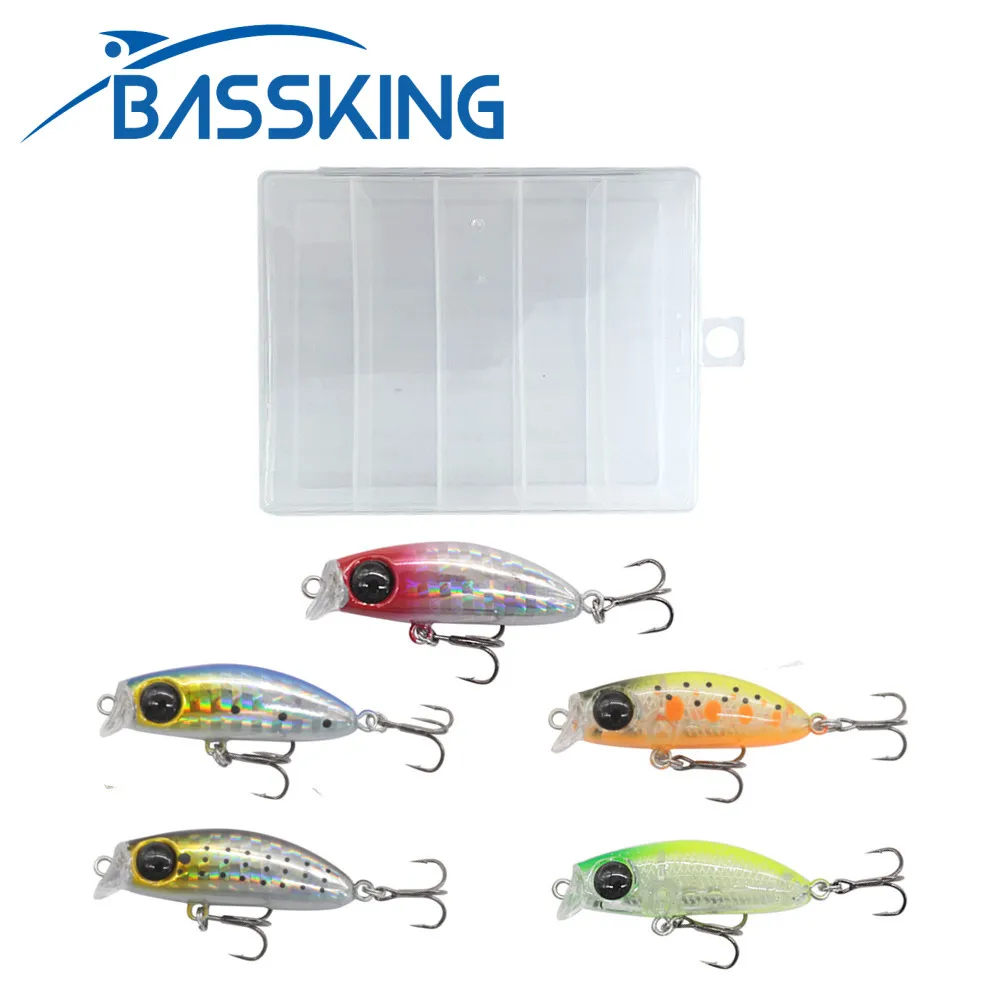 5Pcs Minnow Fishing Lure 40mm 2.8g Topwater Hard Bait Wobbler Jig Bait Crankbait Carp Striped Bass Pesca Fishing Tackle Swimbait
5Pcs Minnow Fishing Lure 40mm 2.8g Topwater Hard Bait Wobbler Jig Bait Crankbait Carp Striped Bass Pesca Fishing Tackle Swimbait
