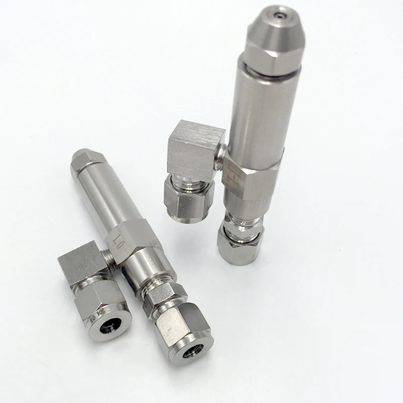Waste Oil Burner Nozzle Air Atomizing Nozzle Fuel Oil Nozzle Misting Oil Spray Nozzle Heavy Oil Waste Oil Combustion Nozzle
Waste Oil Burner Nozzle Air Atomizing Nozzle Fuel Oil Nozzle Misting Oil Spray Nozzle Heavy Oil Waste Oil Combustion Nozzle