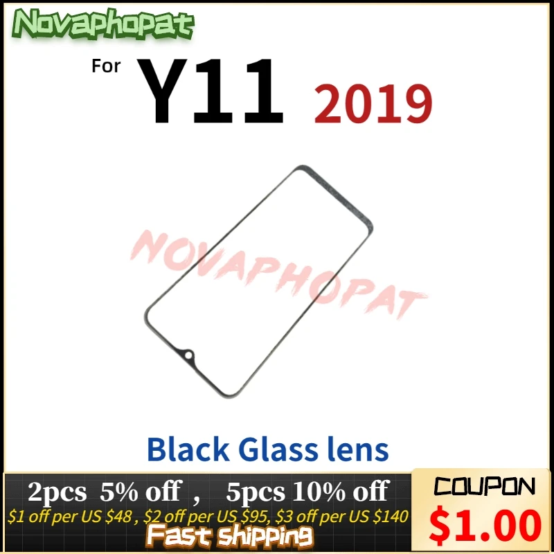Novaphopat Cover On Front Digitizer LCD Sensor Glass Panel Black 6.35 inch For Vivo Y11 2019 Touch Screen Glass lens
Novaphopat Cover On Front Digitizer LCD Sensor Glass Panel Black 6.35 inch For Vivo Y11 2019 Touch Screen Glass lens