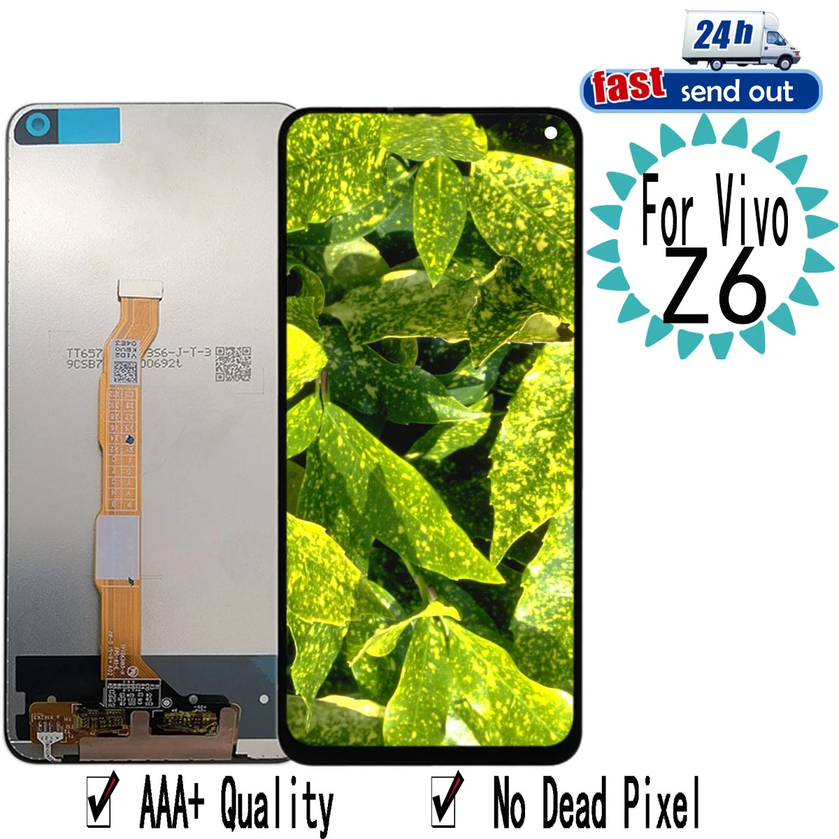 6.57" Z6 LCD For Vivo Z6 5G LCD Display Touch Screen Digitizer Assembly Replacement For VIVO Z6
6.57" Z6 LCD For Vivo Z6 5G LCD Display Touch Screen Digitizer Assembly Replacement For VIVO Z6