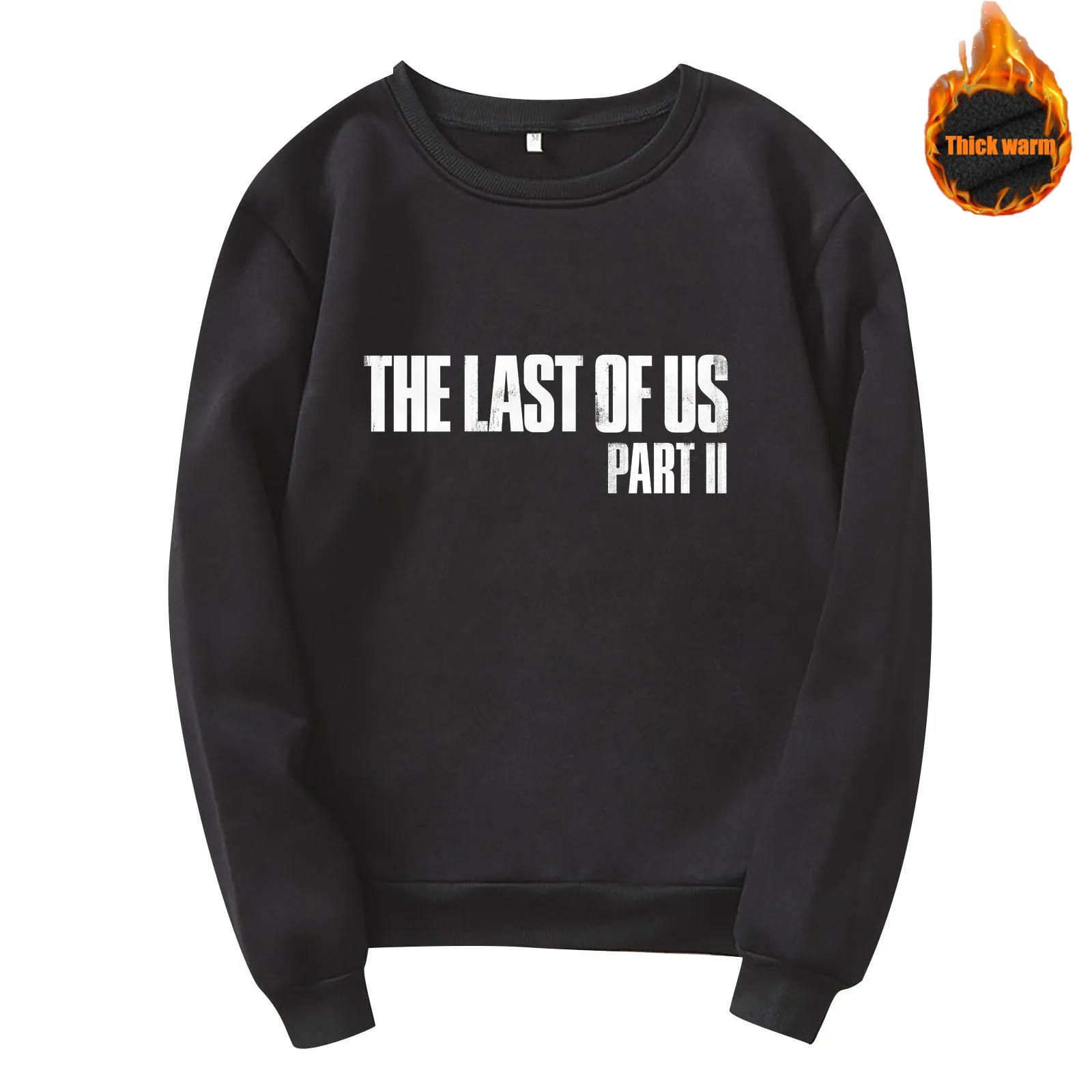 The Last of Us Part 2 Unisex Hip Hop Oversized Sweatshirts Cotton Loose Pullover Round Neck Long Sleeve Sweatshirt
The Last of Us Part 2 Unisex Hip Hop Oversized Sweatshirts Cotton Loose Pullover Round Neck Long Sleeve Sweatshirt