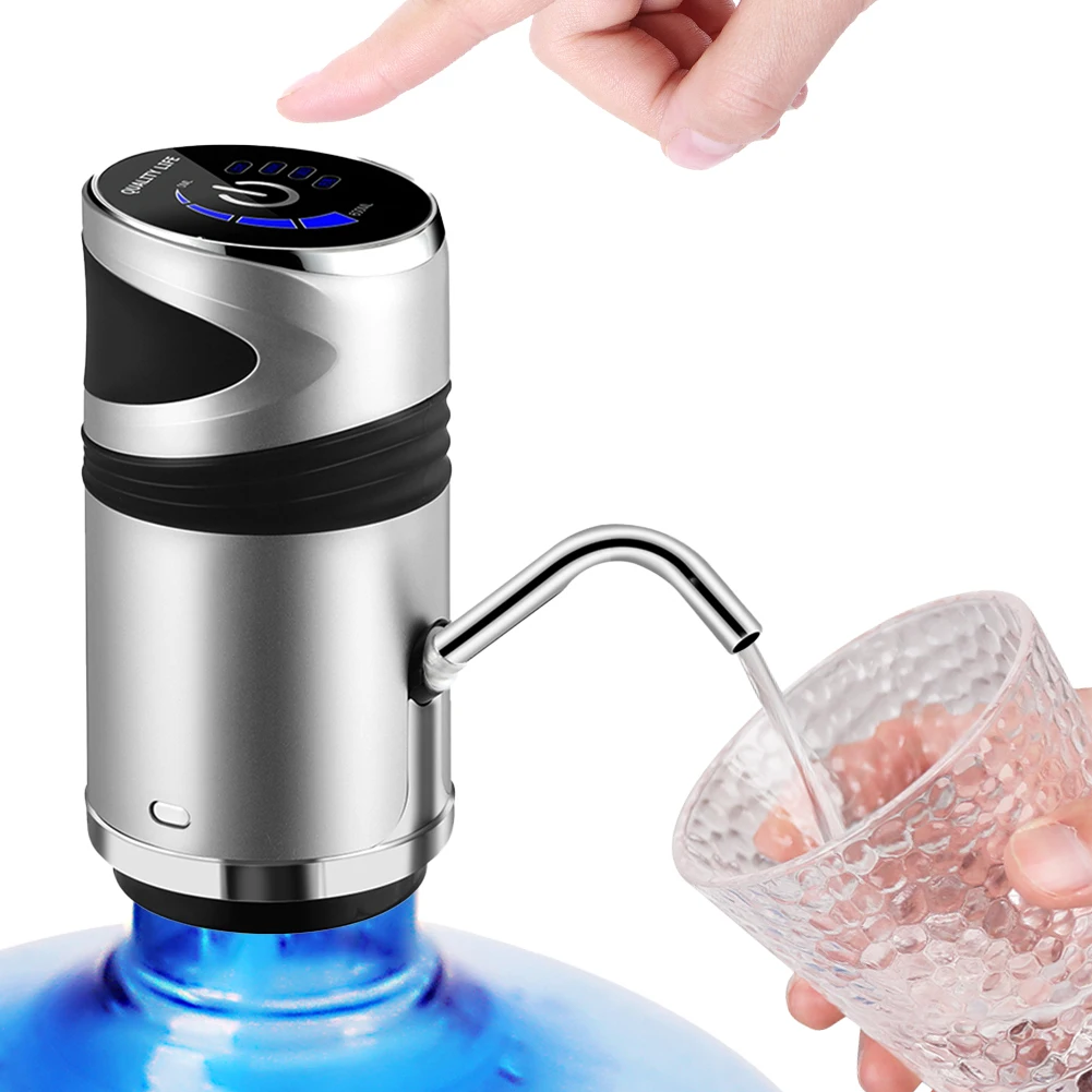 Water Dispenser pump Water Bottle Pump Mini Barreled Water Electric Pump USB Charge Automatic Portable Bottle Switch
Water Dispenser pump Water Bottle Pump Mini Barreled Water Electric Pump USB Charge Automatic Portable Bottle Switch