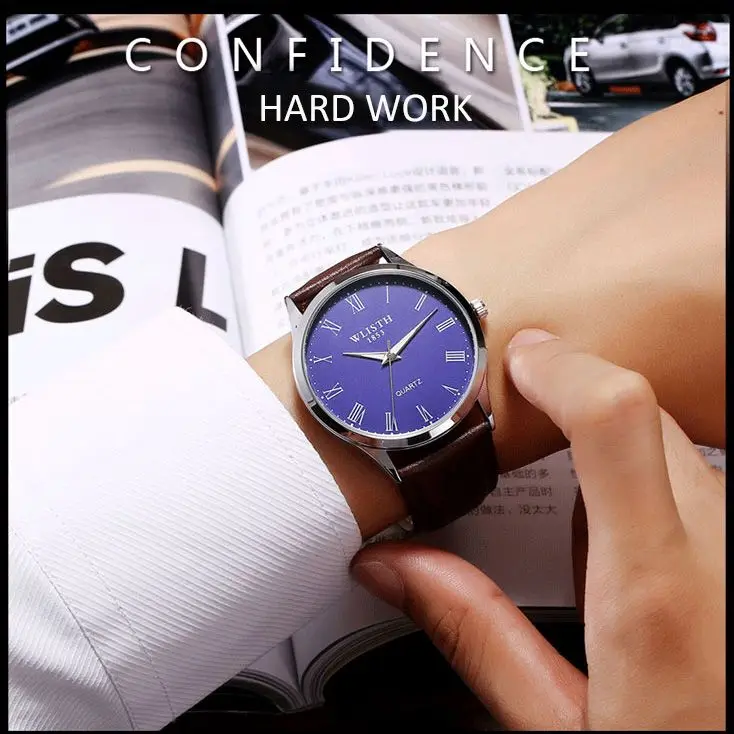 WLISTH Luxury Business Quartz Men's Watch Simple Fashion Student Steel Band Man Wristwatches Luminous Men Watches Reloj Hombre 
WLISTH Luxury Business Quartz Men's Watch Simple Fashion Student Steel Band Man Wristwatches Luminous Men Watches Reloj Hombre