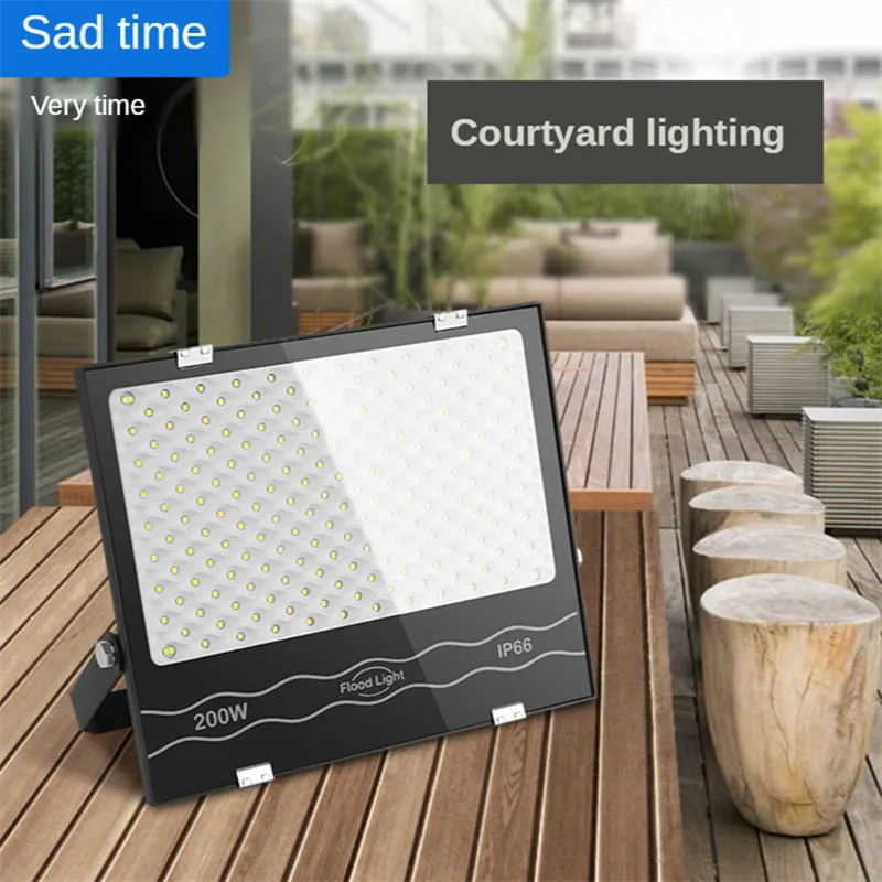 50w 100w 200w Floodlight Waterproof Led Light Garden Lights 220v Forpatio Factory Building Square Playground Flood Light Outdoor
50w 100w 200w Floodlight Waterproof Led Light Garden Lights 220v Forpatio Factory Building Square Playground Flood Light Outdoor