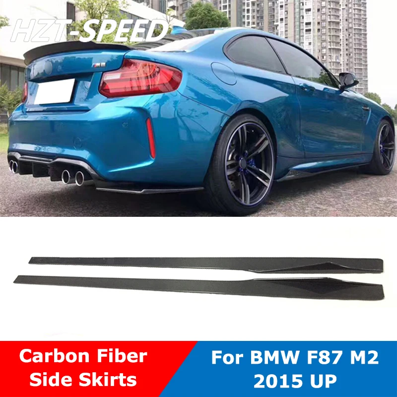 TC Style Carbon Fiber Door Aprons Side Skirts Extensions For BMW F87 M2 M2C Car Tuning 2015 Up
TC Style Carbon Fiber Door Aprons Side Skirts Extensions For BMW F87 M2 M2C Car Tuning 2015 Up