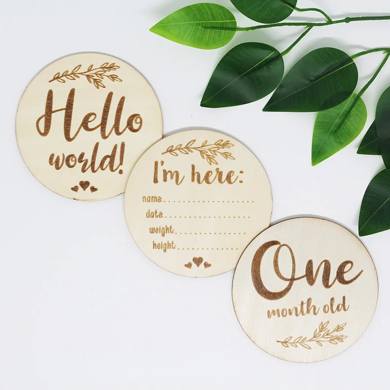 Ornament Baby Age Card Photo Sharing Cards Nice Gift for Newborn Infant Milestone 6 Sheet/Set Kids Toy Wooden Photographic Props
Ornament Baby Age Card Photo Sharing Cards Nice Gift for Newborn Infant Milestone 6 Sheet/Set Kids Toy Wooden Photographic Props