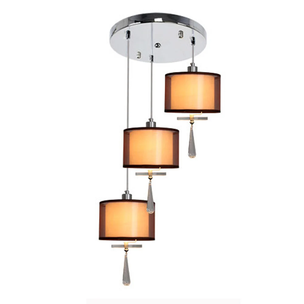 Crystal Fabric Dining Room Pendant Lamp Modern Black Etamine Balcony Dining Room Corrider Hallway Pendant Hanging Lights
Crystal Fabric Dining Room Pendant Lamp Modern Black Etamine Balcony Dining Room Corrider Hallway Pendant Hanging Lights