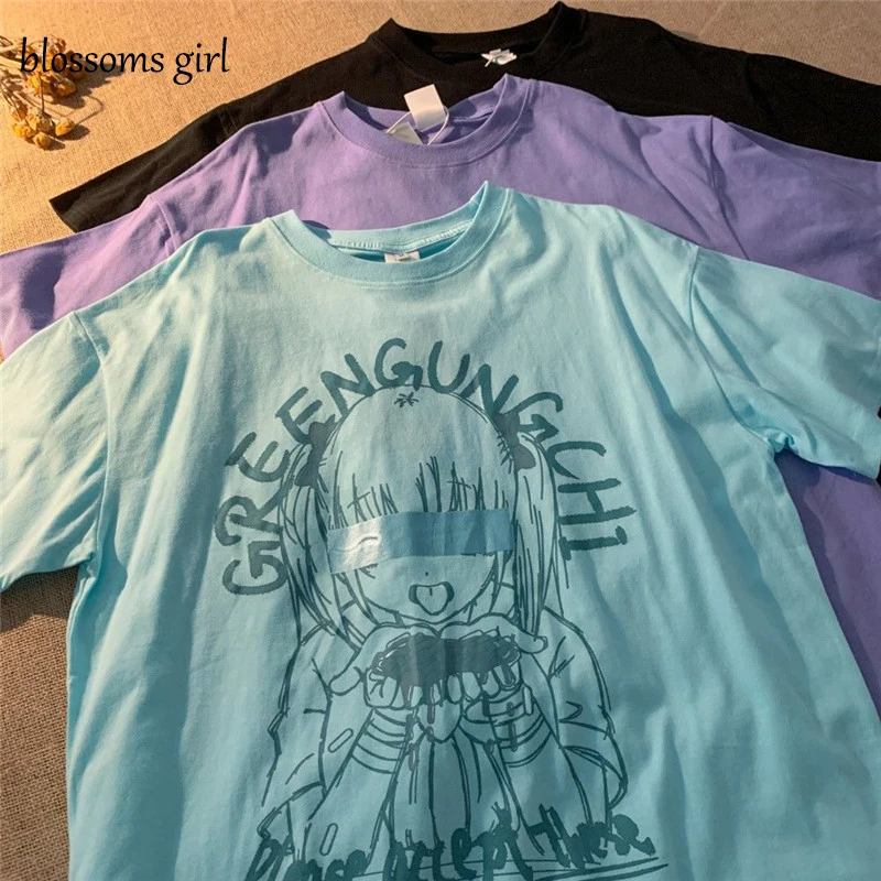 Latimeelon Amine Purple T Shirt Green Oversized Cotton Streetwear Girls Funny Tees Cool Summer Loose High Street T Shirt Females
Latimeelon Amine Purple T Shirt Green Oversized Cotton Streetwear Girls Funny Tees Cool Summer Loose High Street T Shirt Females