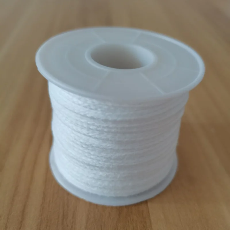 New 1 Roll 200 Feet 61M White Candle Wick Cotton Candle Woven Wicks for Handmade Candle DIY Oil Lamps And Candle Making Supplies
New 1 Roll 200 Feet 61M White Candle Wick Cotton Candle Woven Wicks for Handmade Candle DIY Oil Lamps And Candle Making Supplies