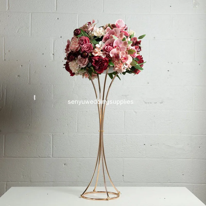 10pcs)Hot Selling Aisle Gold Metal Flower Stand For Wedding Table Centerpieces Decoration senyu1801
10pcs)Hot Selling Aisle Gold Metal Flower Stand For Wedding Table Centerpieces Decoration senyu1801