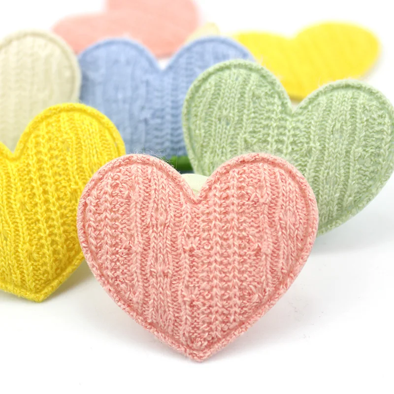 30Pcs 4.5cm Knitted Woolen Heart Padded Appliques For Headwear Hairpin Decor Crafts DIY Clothing Ornament Accessories
30Pcs 4.5cm Knitted Woolen Heart Padded Appliques For Headwear Hairpin Decor Crafts DIY Clothing Ornament Accessories