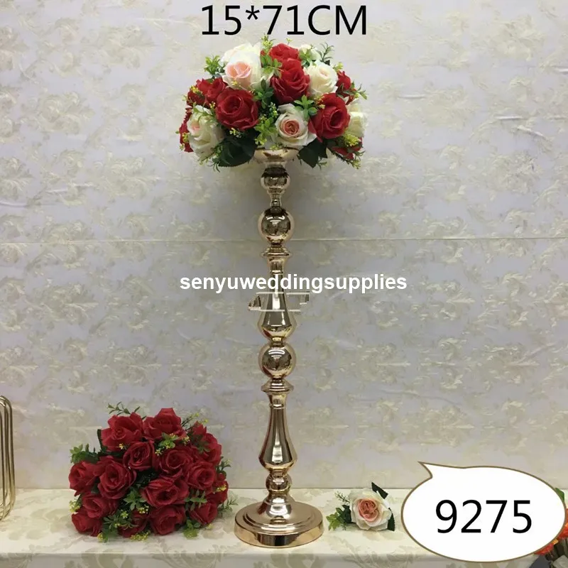 12pcs )Best selling 70cm tall wedding gold candelabra centerpiece on sale senyu1534
12pcs )Best selling 70cm tall wedding gold candelabra centerpiece on sale senyu1534