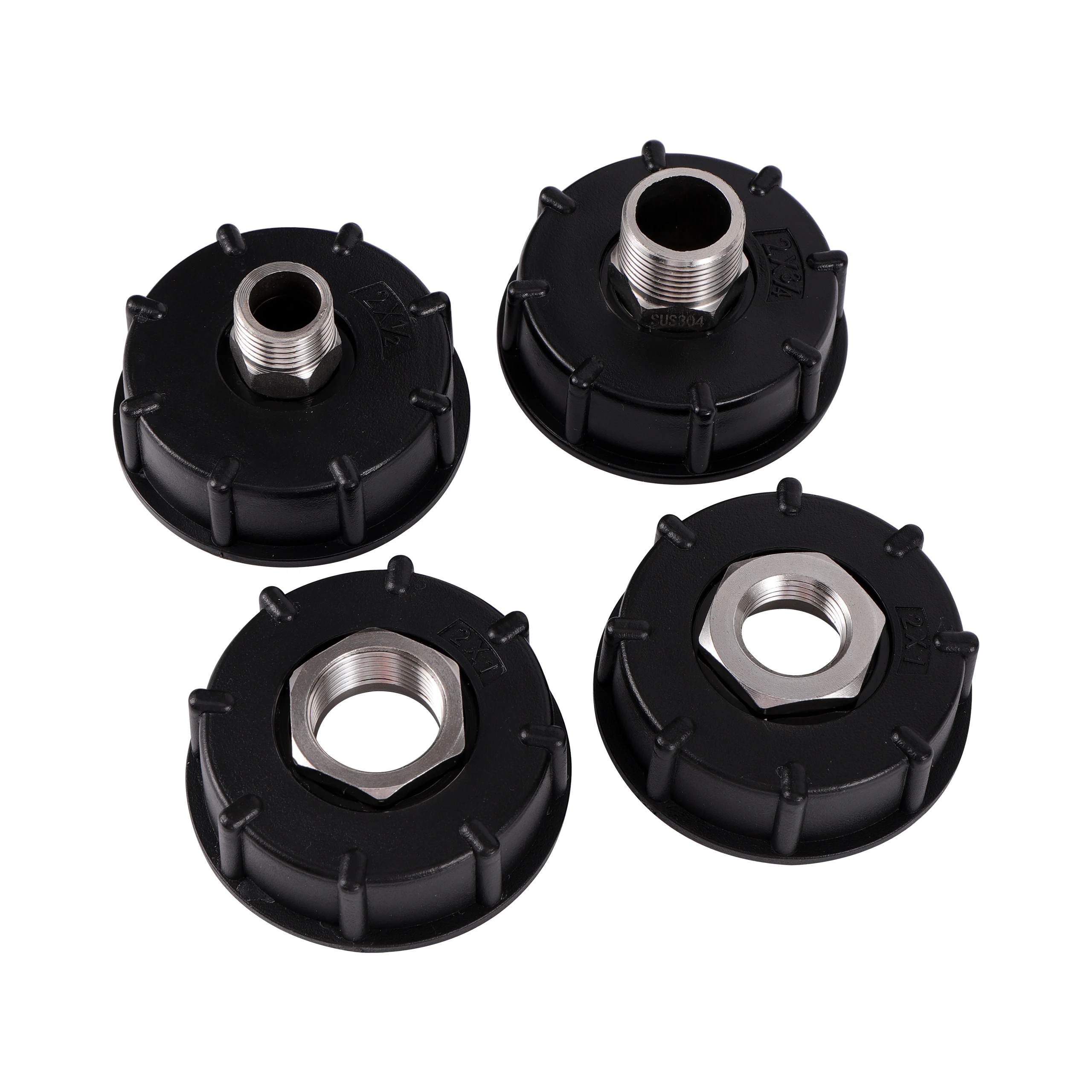 S60x6 Coarse Thread to 1/2" 3/4" Male Female Thread IBC Water Tank Replacement Adapter Stainless Steel Spout Drain Fittings
S60x6 Coarse Thread to 1/2" 3/4" Male Female Thread IBC Water Tank Replacement Adapter Stainless Steel Spout Drain Fittings