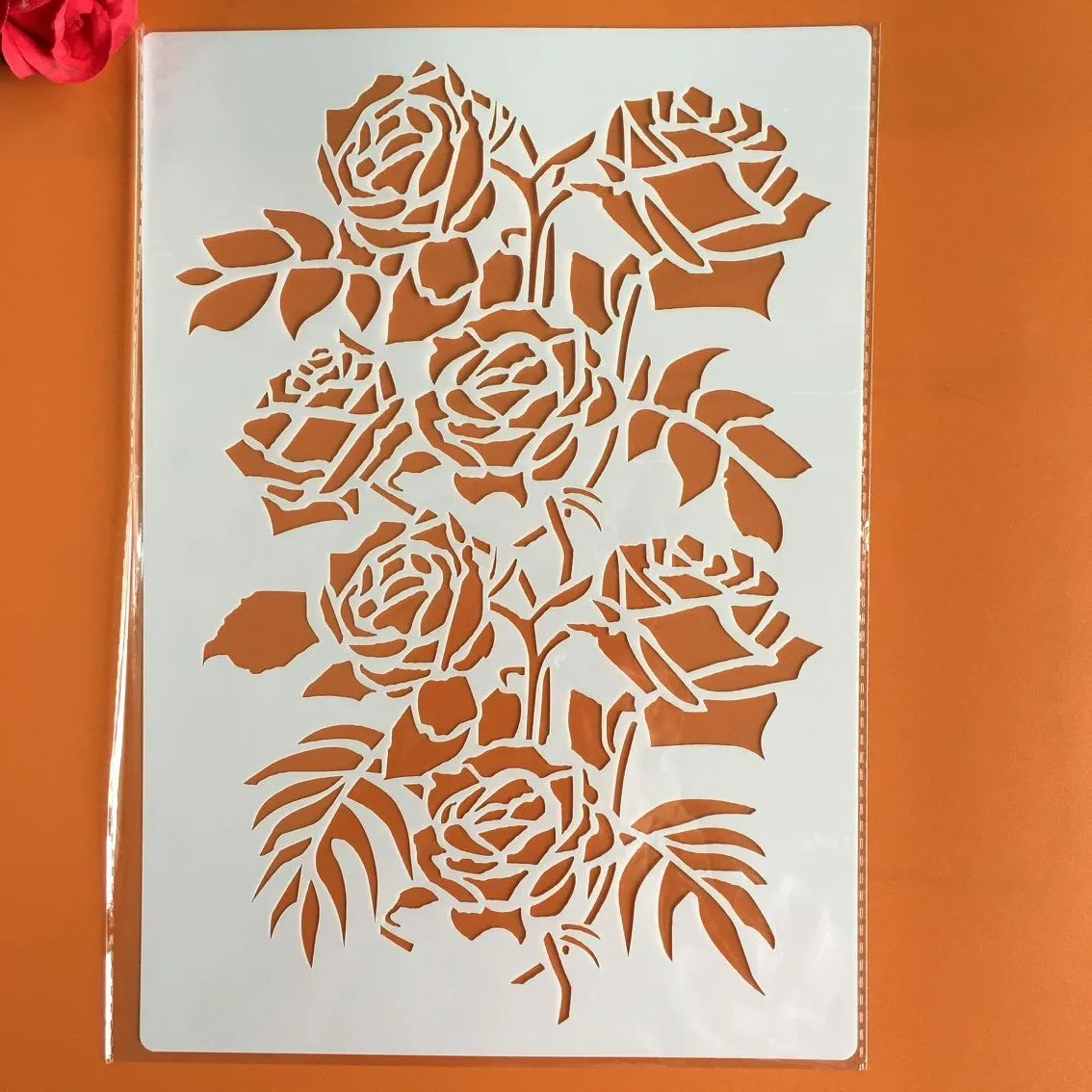A4 29 * 21cm rose DIY Stencils Wall Painting Scrapbook Coloring Embossing Album Decorative Paper Card Template,wall
A4 29 * 21cm rose DIY Stencils Wall Painting Scrapbook Coloring Embossing Album Decorative Paper Card Template,wall
