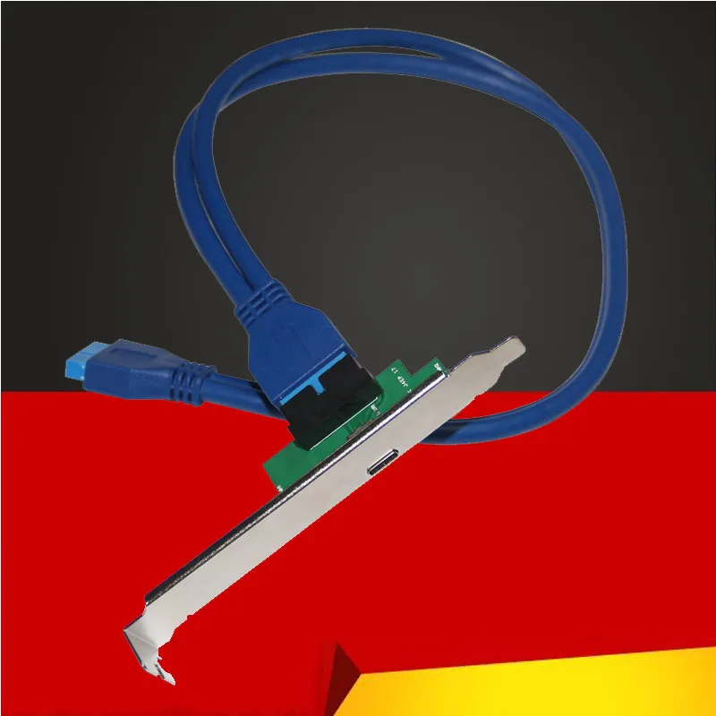 NEW Single Port USB 3.1 Type C USB-C Female to USB 3.0 Motherboard 19pin Header Connector Cable High Profile Bracket for Desktop
NEW Single Port USB 3.1 Type C USB-C Female to USB 3.0 Motherboard 19pin Header Connector Cable High Profile Bracket for Desktop
