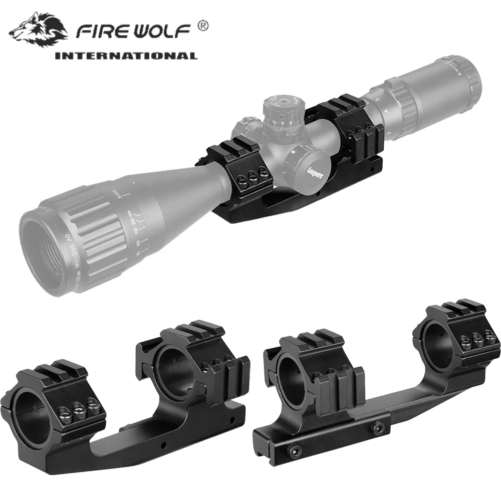 FIRE WOLF Tactical Rifle Aiming 11mm One-piece Three Sides Mount with/Accessory Rails Picatinny Base
FIRE WOLF Tactical Rifle Aiming 11mm One-piece Three Sides Mount with/Accessory Rails Picatinny Base