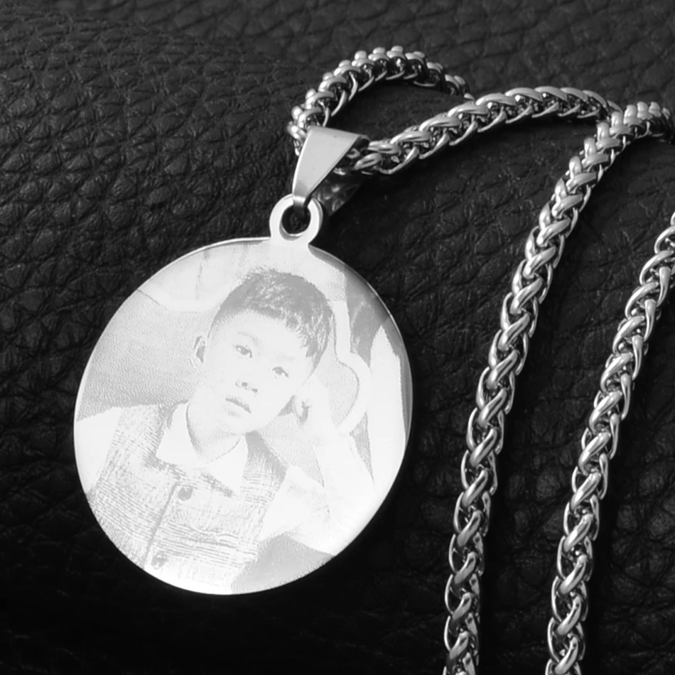 Anniyo Customize Photo Print Charm Necklaces Men Women Engraving Print Portrait Birthday Wedding Personalized Image #133721
Anniyo Customize Photo Print Charm Necklaces Men Women Engraving Print Portrait Birthday Wedding Personalized Image #133721