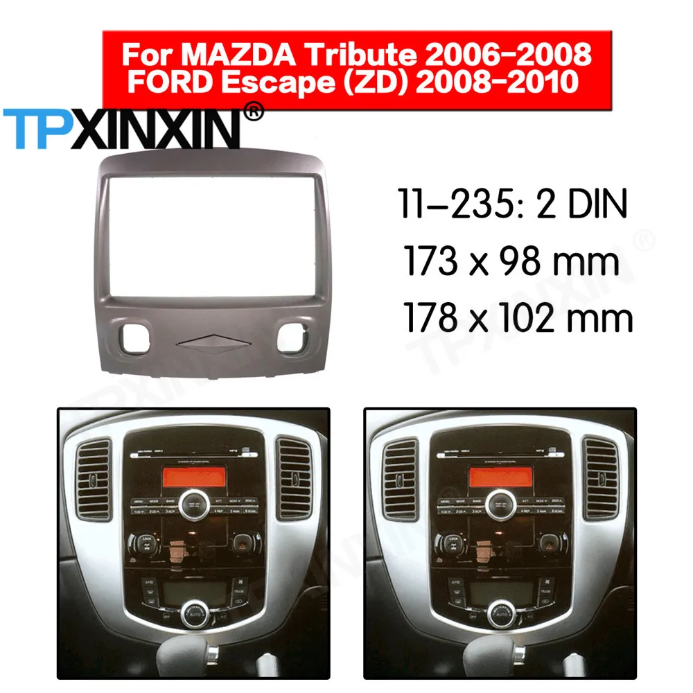Рамка автомобильного DVD-плеера с 2 DIN для Mazda Tribute 2006 2007 2008 LHD RHD, авторадио, мультимедийная навигация, фасция
Рамка автомобильного DVD-плеера с 2 DIN для Mazda Tribute 2006 2007 2008 LHD RHD, авторадио, мультимедийная навигация, фасция