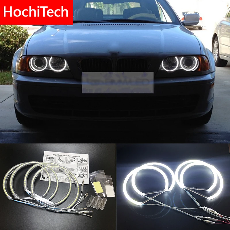 HochiTech для BMW E36, E38, E39, E46, проектор, ультра яркий SMD, белый цвет, фотоэлементы, глаза ангела, 2600 лм, 12 В, комплект колец, дневная фотография, мм x 4
HochiTech для BMW E36, E38, E39, E46, проектор, ультра яркий SMD, белый цвет, фотоэлементы, глаза ангела, 2600 лм, 12 В, комплект колец, дневная фотография, мм x 4