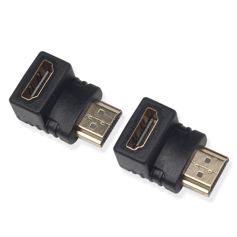 10pc HDMI Adapter Right Angle 90 Degree Gold Plated HDMI Male to Female Connector Supports 3D 4K 1080P HDMI Extender for TV Stic
10pc HDMI Adapter Right Angle 90 Degree Gold Plated HDMI Male to Female Connector Supports 3D 4K 1080P HDMI Extender for TV Stic