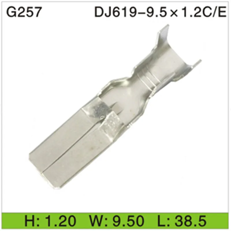 Free shipping 1000pcs Car Electronics & Motorcycle Accessories & Parts G257 Female terminal connector
Free shipping 1000pcs Car Electronics & Motorcycle Accessories & Parts G257 Female terminal connector