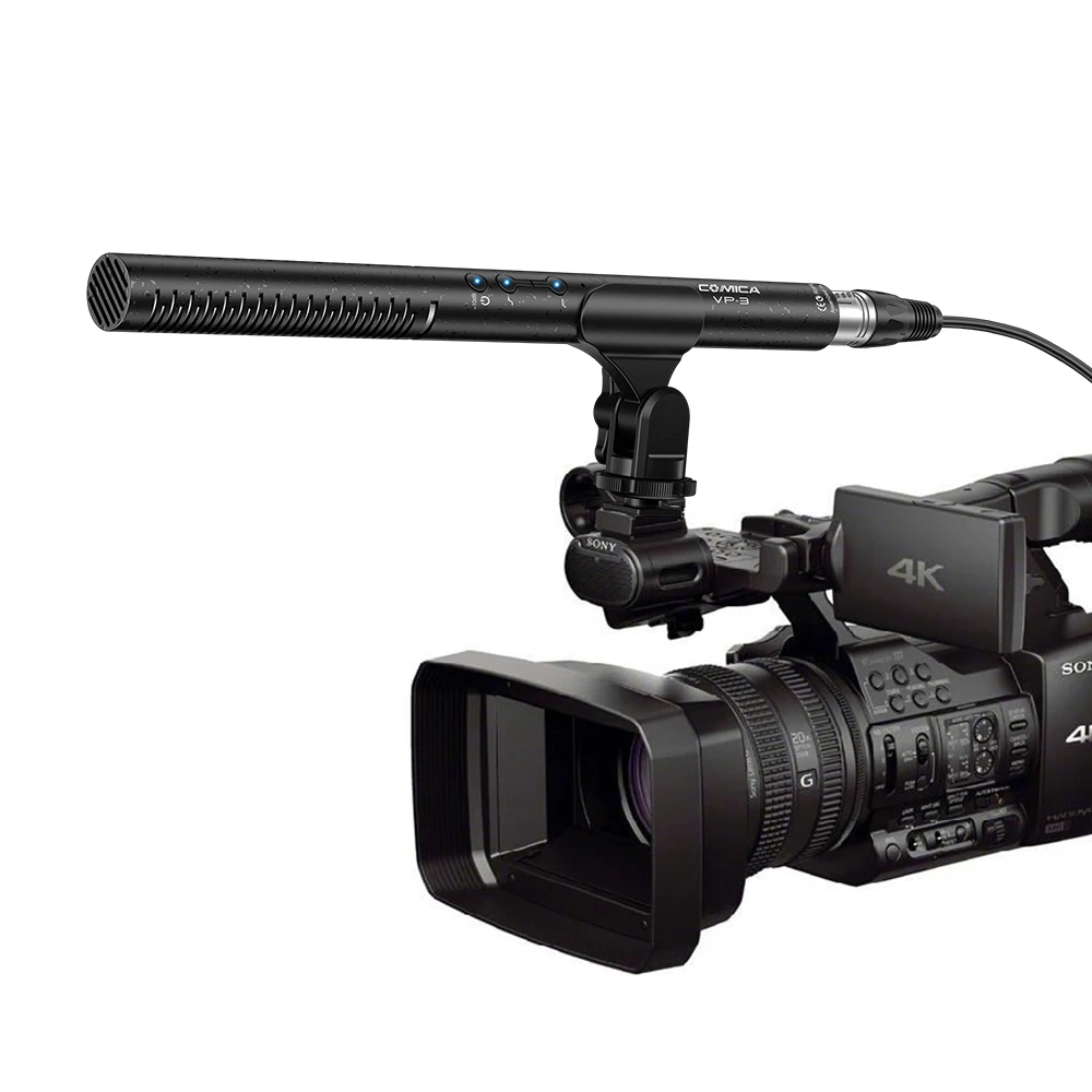 Comica Cvm-Vp3 Microphone Super Cardioid Condenser Photography Interview Video Mic for Canon Nikon Sony Camera Camcorder with 3.
Comica Cvm-Vp3 Microphone Super Cardioid Condenser Photography Interview Video Mic for Canon Nikon Sony Camera Camcorder with 3.