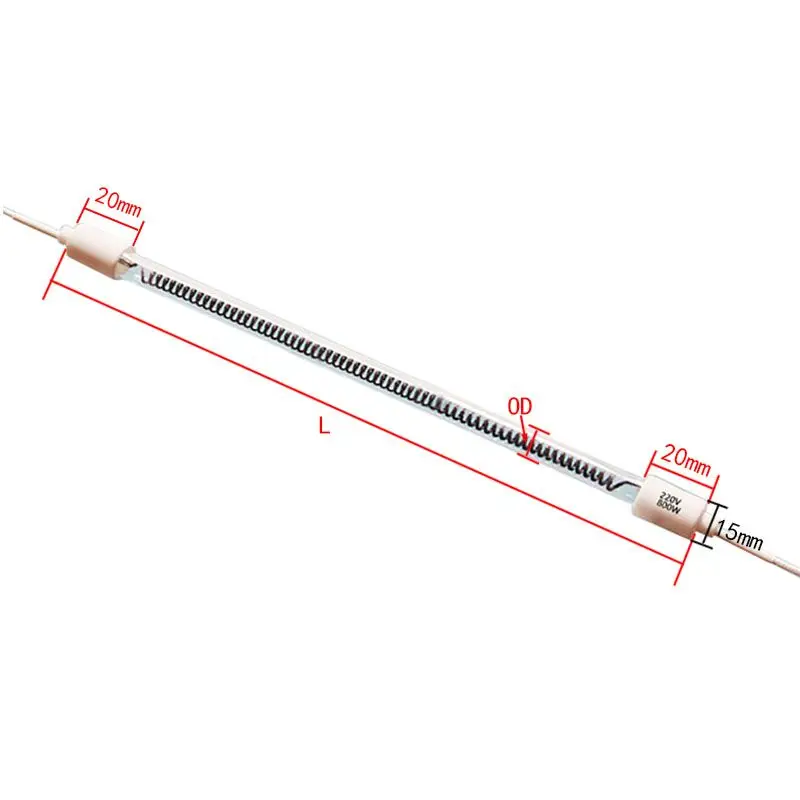 carbon fiber electric quartz heating elements for Heaters, Far infrared quartz heating tube quartz glass tube heater OD10 12mm
carbon fiber electric quartz heating elements for Heaters, Far infrared quartz heating tube quartz glass tube heater OD10 12mm