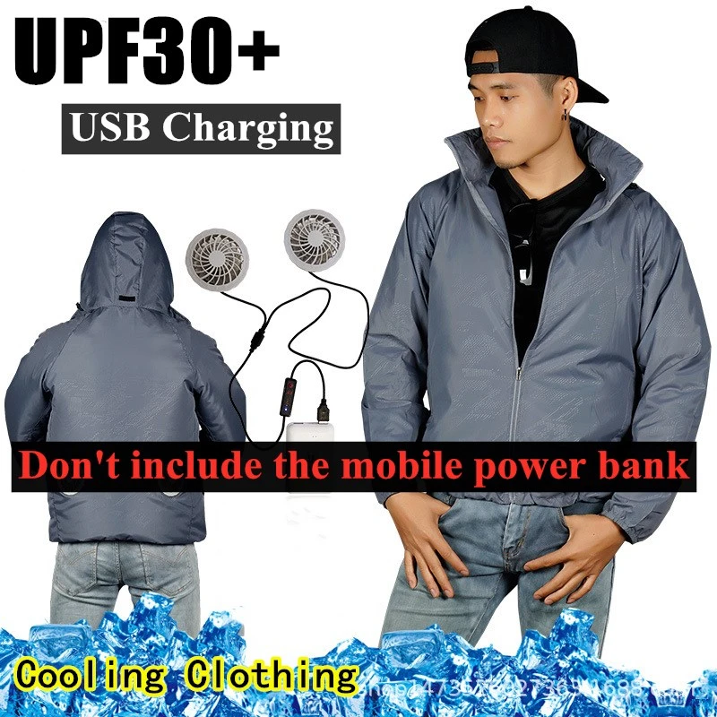 Летняя Солнцезащитная одежда для рыбалки с usb-зарядкой, мужская и женская быстросохнущая дышащая куртка с капюшоном для верховой езды, пешего туризма
Летняя Солнцезащитная одежда для рыбалки с usb-зарядкой, мужская и женская быстросохнущая дышащая куртка с капюшоном для верховой езды, пешего туризма