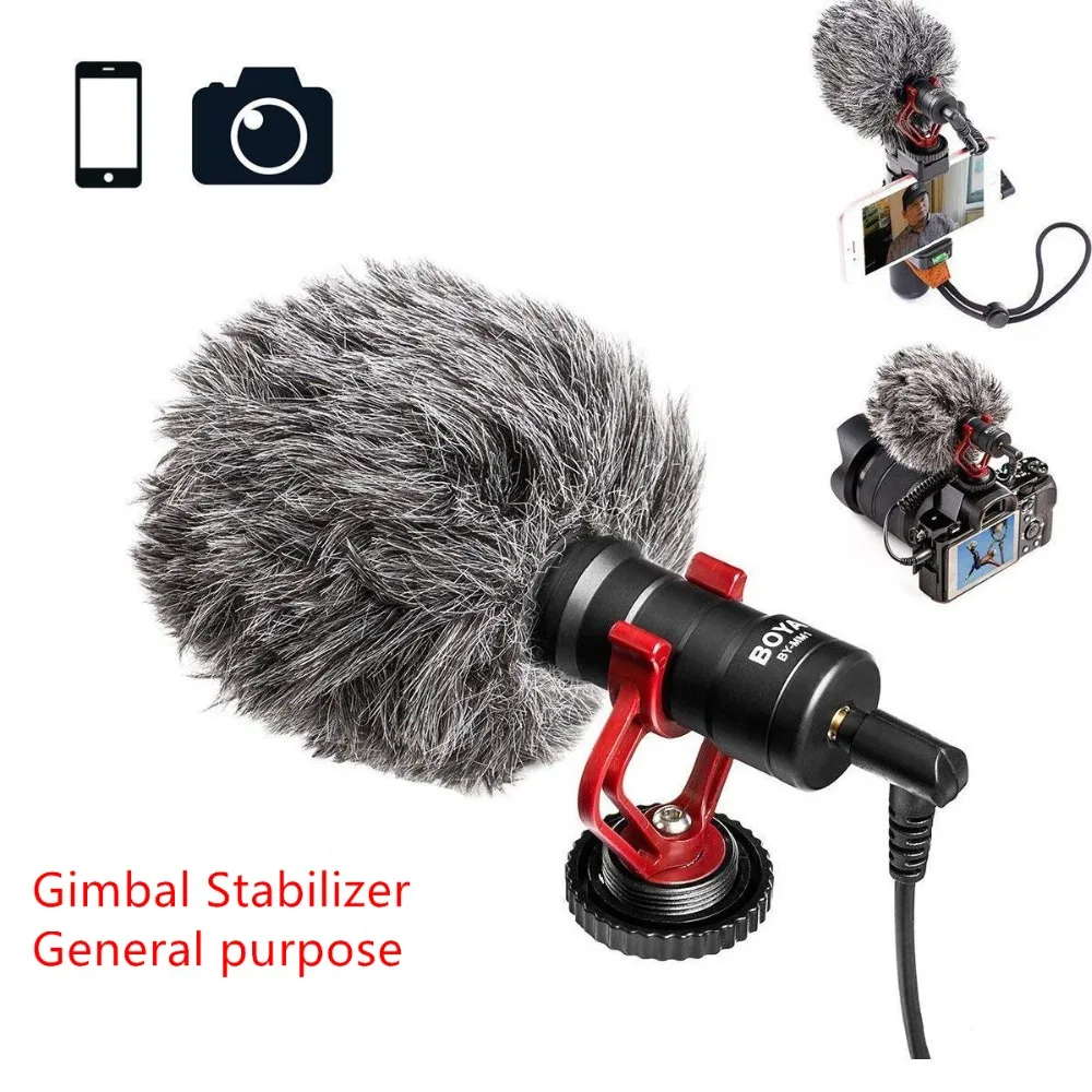 BOYA BY-MM1 Video Record Microphone for DSLR Camera Smartphone Osmo Pocket Youtube Vlogging Mic for Android DSLR Gimbal
BOYA BY-MM1 Video Record Microphone for DSLR Camera Smartphone Osmo Pocket Youtube Vlogging Mic for Android DSLR Gimbal