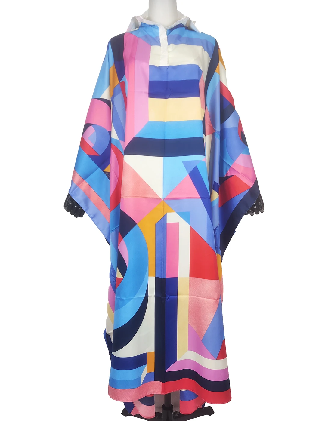 African Dresses For Women Elegant Printed Bohemian Twill Silk Collar Kaftan Maxi Lady Dress Oversize Muslim Women's Outfits
African Dresses For Women Elegant Printed Bohemian Twill Silk Collar Kaftan Maxi Lady Dress Oversize Muslim Women's Outfits