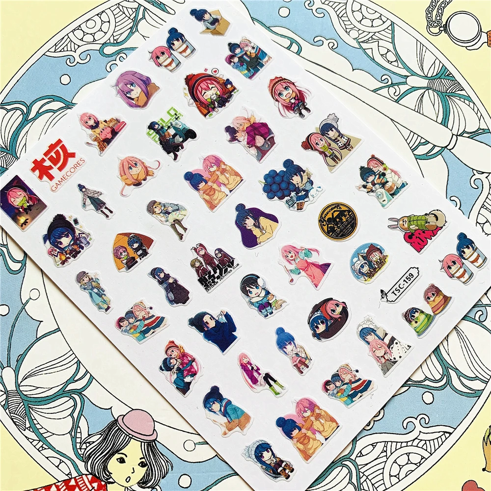 TSC-159 Japanese cartoon, Cartoon girl with hat 3D Back glue Nail Art Stickers Decals Sliders Nail ornament decoration
TSC-159 Japanese cartoon, Cartoon girl with hat 3D Back glue Nail Art Stickers Decals Sliders Nail ornament decoration