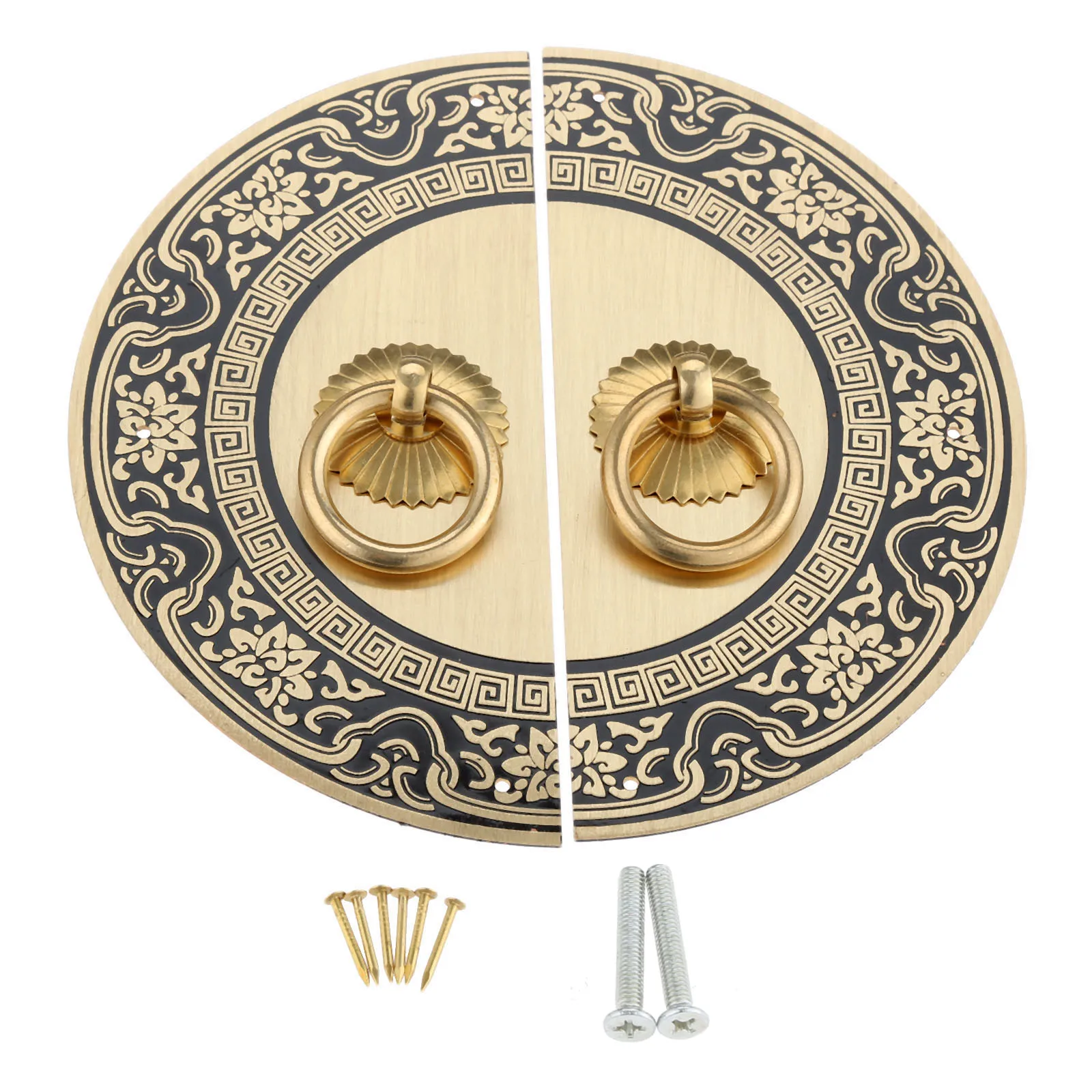 1Pair Chinese Style Furniture Handle 11/14cm Moon Shape Door Knobs Pure Copper Door Handle Cabinet Knobs Furniture Hardware
1Pair Chinese Style Furniture Handle 11/14cm Moon Shape Door Knobs Pure Copper Door Handle Cabinet Knobs Furniture Hardware