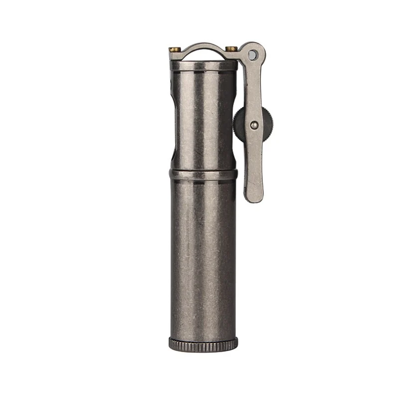 Retro Trench metal windproof kerosene lighter Antique Old Wheel Flint Lighters personality Fire Novelty Gadget
Retro Trench metal windproof kerosene lighter Antique Old Wheel Flint Lighters personality Fire Novelty Gadget