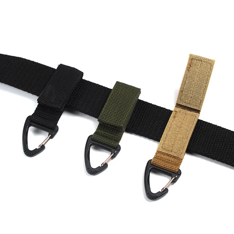 Outdoor Camping Hanging Key Hook Clip Clamp Buckle Nylon Webbing Molle Belt Carabiner Tactical Strap Hiking Climbing Accessories
Outdoor Camping Hanging Key Hook Clip Clamp Buckle Nylon Webbing Molle Belt Carabiner Tactical Strap Hiking Climbing Accessories