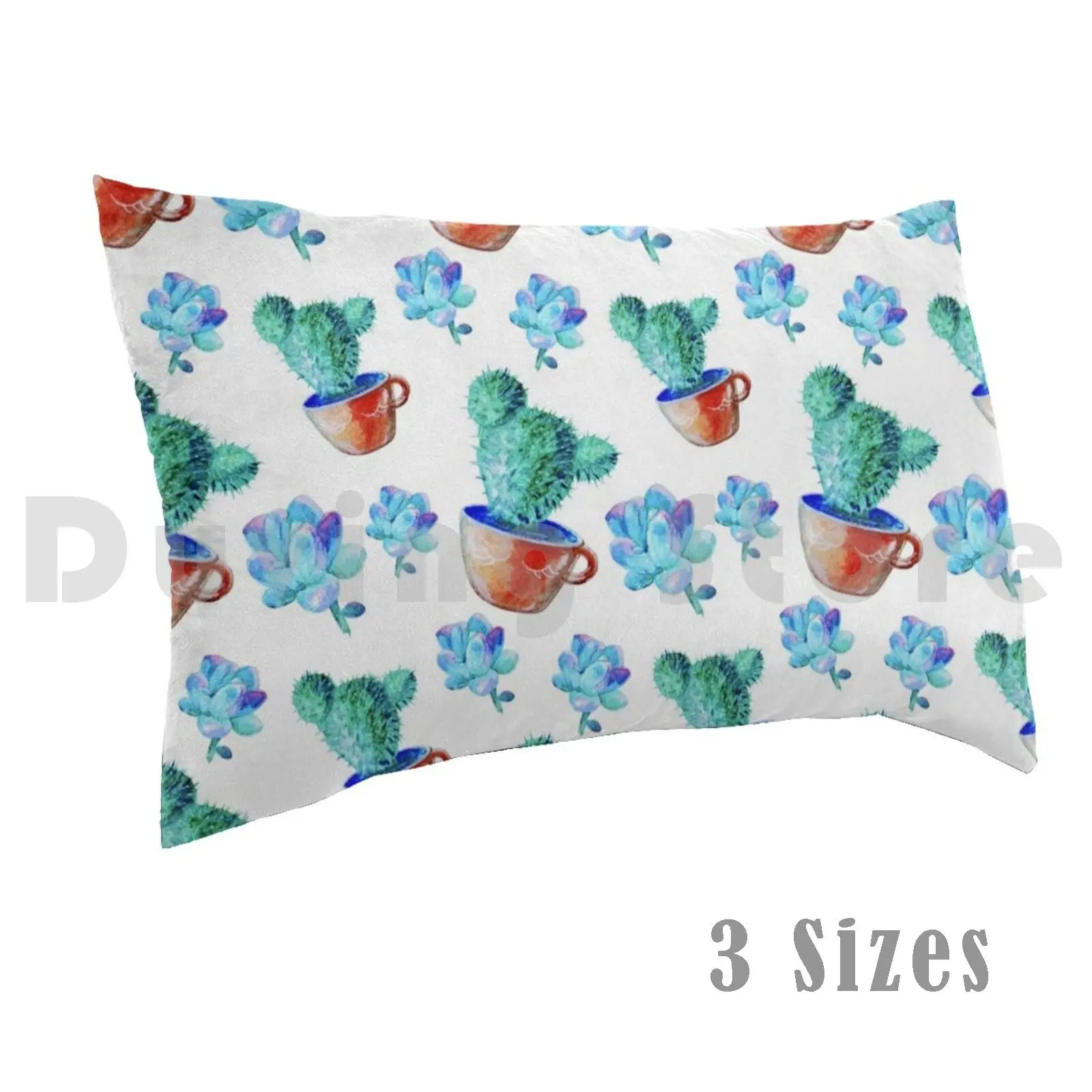 Succulent Cactus Pattern Pillow Case Printed 35x50 Pattern Succulents Cactus Green Blue Purple Gardening Cup
Succulent Cactus Pattern Pillow Case Printed 35x50 Pattern Succulents Cactus Green Blue Purple Gardening Cup
