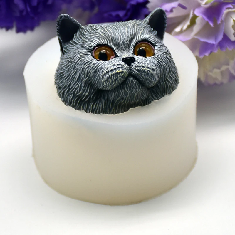 3D Cute Cat Silicone Mold Soap Making Tools DIY Silicone Molds For Candle Cake Baking Mould Aromatherapy Decoration Clay Crafts
3D Cute Cat Silicone Mold Soap Making Tools DIY Silicone Molds For Candle Cake Baking Mould Aromatherapy Decoration Clay Crafts