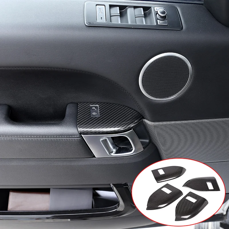 For Landrover Range Rover Sport RR Sport 2014-2019 4 pcs Real Carbon Fiber Child Lock Car Accessory Cover Button
For Landrover Range Rover Sport RR Sport 2014-2019 4 pcs Real Carbon Fiber Child Lock Car Accessory Cover Button