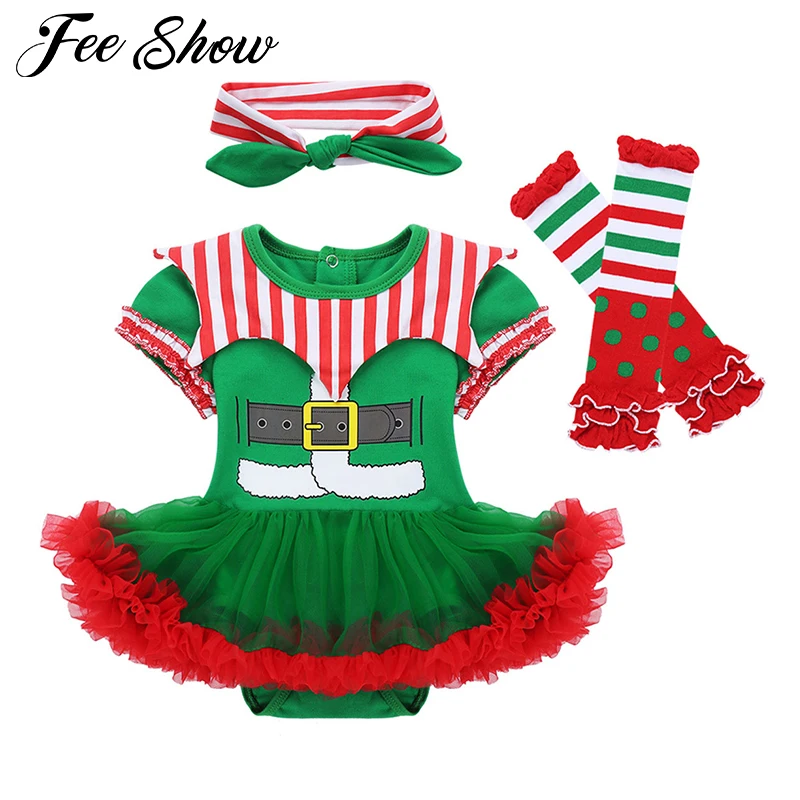 Newborn Romper Dress First Christmas Baby Clothing Girls Christmas Elf Outfit 2019 Xmas Dresses Infant Clothes 3pcs Set
Newborn Romper Dress First Christmas Baby Clothing Girls Christmas Elf Outfit 2019 Xmas Dresses Infant Clothes 3pcs Set