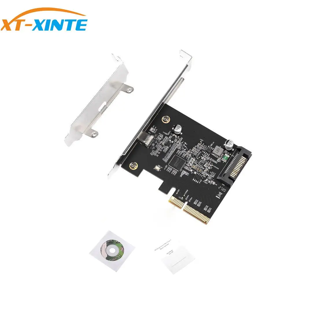 XT-XINTE USB 3.2 PCIE PCI Express Expansion Card PCI-E 4X to USB3.2 Gen2 x2 Type-c Host Controller Card 20Gbps for Desktop
XT-XINTE USB 3.2 PCIE PCI Express Expansion Card PCI-E 4X to USB3.2 Gen2 x2 Type-c Host Controller Card 20Gbps for Desktop