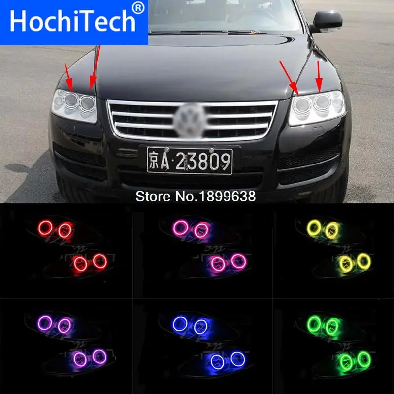Кольца для фар 2004 2005 Volkswagen Touareg с RGB-подсветкой, ангельские демонические глаза с пультом дистанционного управления
Кольца для фар 2004 2005 Volkswagen Touareg с RGB-подсветкой, ангельские демонические глаза с пультом дистанционного управления