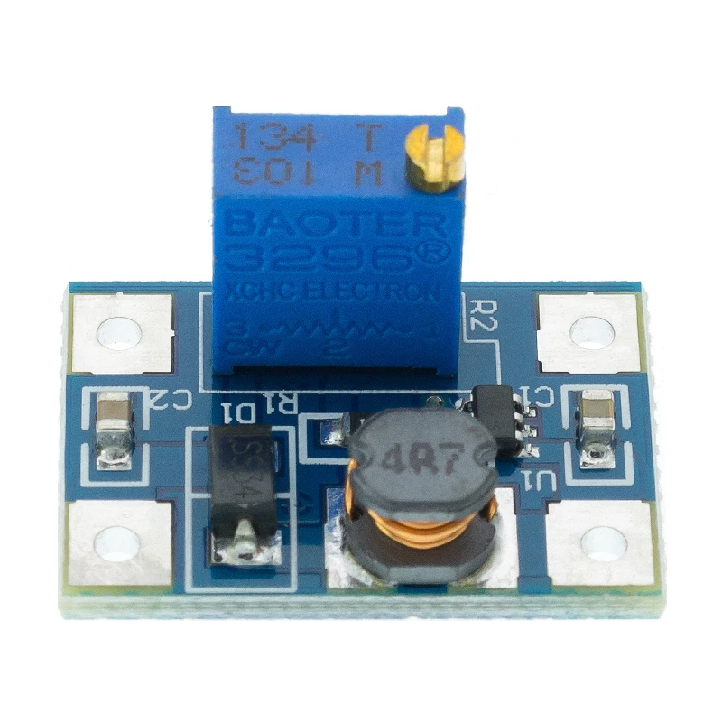 SX1308 2A 2-28V DC-DC Step-UP Adjustable Power Module Step Up Boost Converter for DIY Kit
SX1308 2A 2-28V DC-DC Step-UP Adjustable Power Module Step Up Boost Converter for DIY Kit