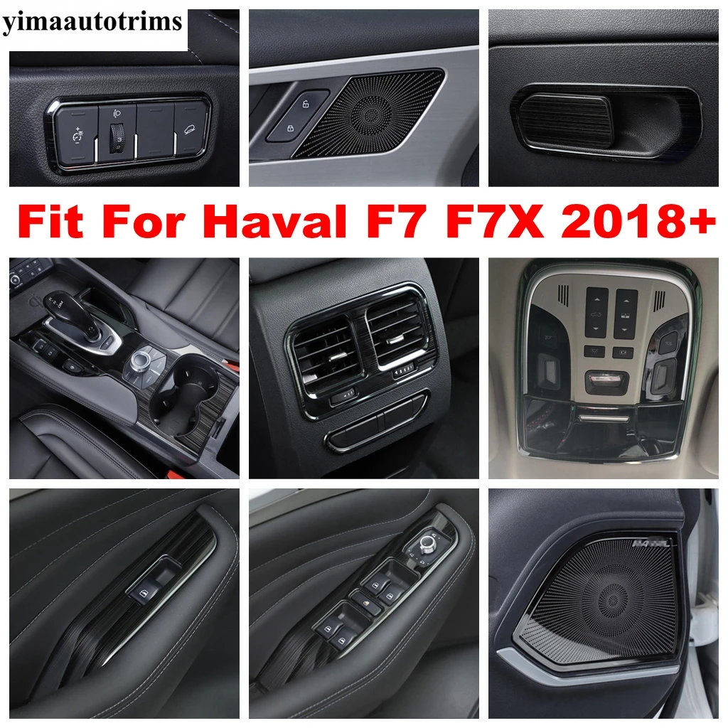 Door Speaker / Window Lift / Dashboard AC Air / Reading Light Cover Trim For Haval F7 F7X 2018 -2022 Stainless Steel Accessories
Door Speaker / Window Lift / Dashboard AC Air / Reading Light Cover Trim For Haval F7 F7X 2018 -2022 Stainless Steel Accessories