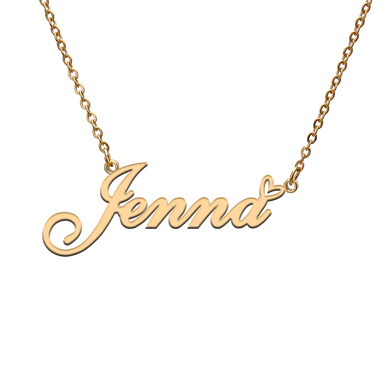 Индивидуальное ожерелье с именем «Бог с любовным сердцем», Jenna, ювелирные изделия для подарка лучшему другу
Индивидуальное ожерелье с именем «Бог с любовным сердцем», Jenna, ювелирные изделия для подарка лучшему другу