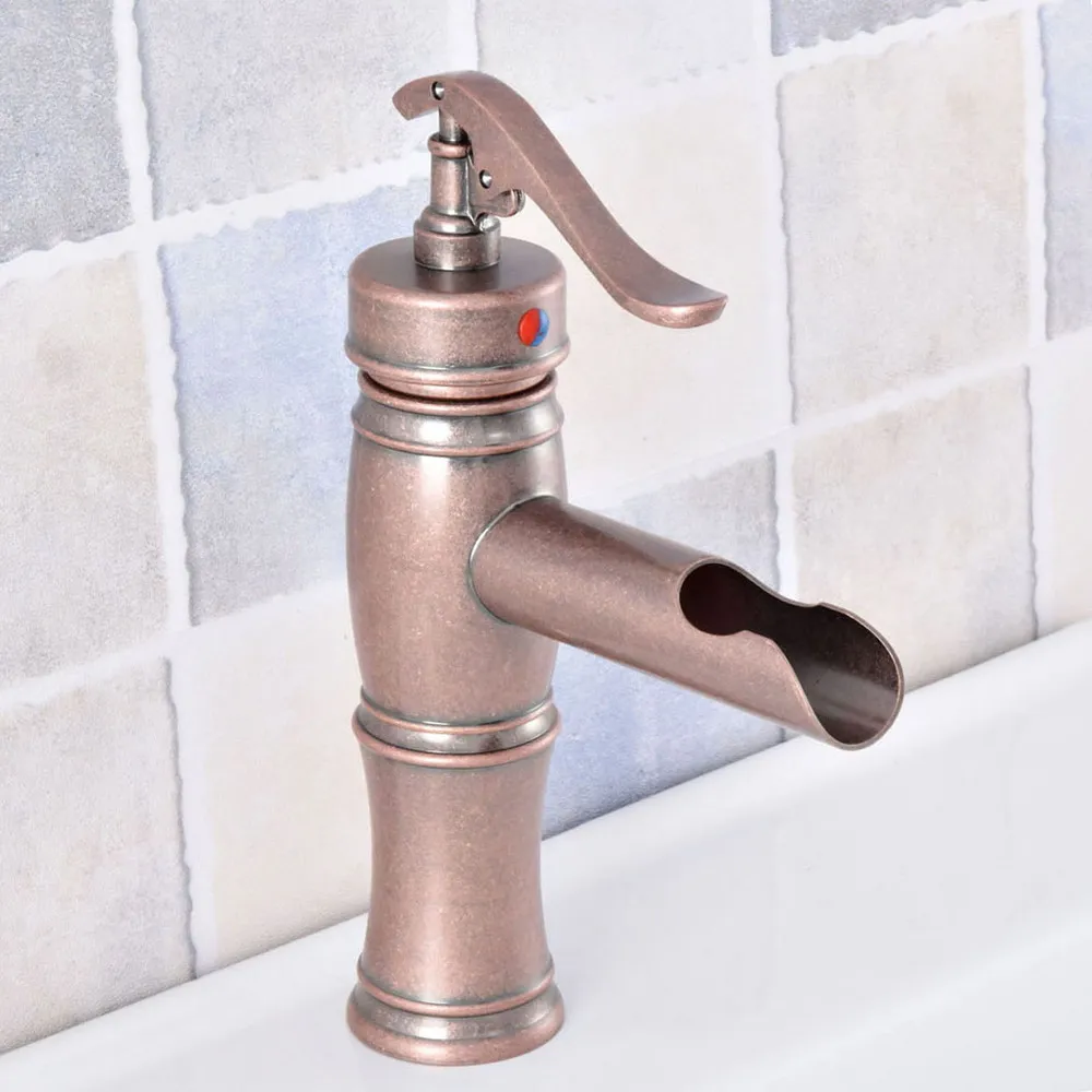 Bathroom Basin Faucet Antique Copper finish Brass Sink Faucet Single Handle Vessel Sink Water Tap Mixer Nsf627
Bathroom Basin Faucet Antique Copper finish Brass Sink Faucet Single Handle Vessel Sink Water Tap Mixer Nsf627