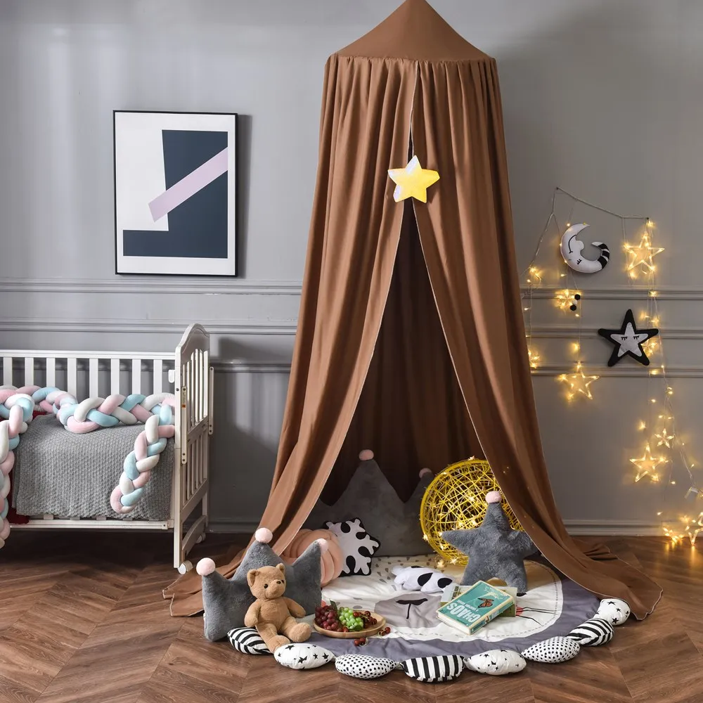 INS Nordic Mosquito Net for Baby Bed Curtain Crib Netting Baby Tent Cotton Hanging Canopy Dome Children Girl Room Decoration
INS Nordic Mosquito Net for Baby Bed Curtain Crib Netting Baby Tent Cotton Hanging Canopy Dome Children Girl Room Decoration