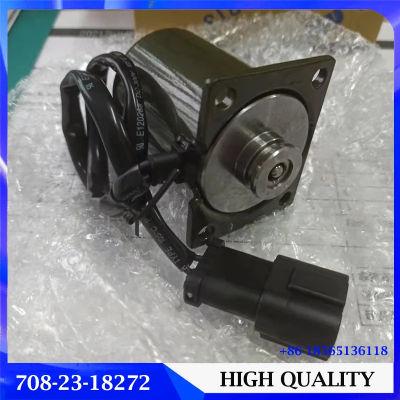 High Quality PC200-3 PC200-5 Excavator Main Pump Solenoid Valve 708-2H-25240 708-23-18272 for Komatsu Parts
High Quality PC200-3 PC200-5 Excavator Main Pump Solenoid Valve 708-2H-25240 708-23-18272 for Komatsu Parts