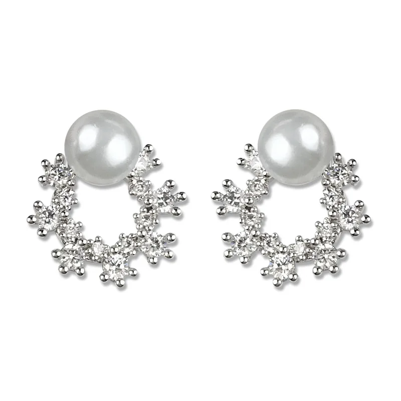 Starmoon Stud Earring New Hot Sell Trendy Super Shiny Zircon Snowflake 925 Sterling Silver Earrings for Women Wholesale Jewelry
Starmoon Stud Earring New Hot Sell Trendy Super Shiny Zircon Snowflake 925 Sterling Silver Earrings for Women Wholesale Jewelry