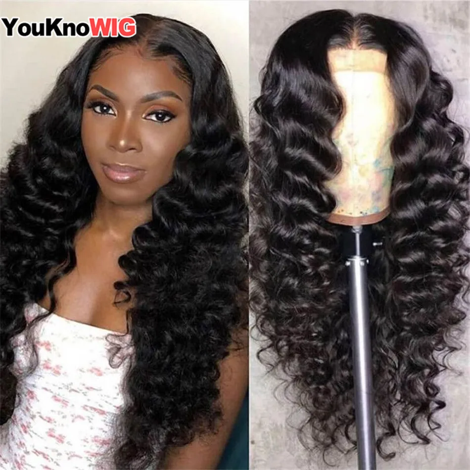Loose Deep Wave 13x4 Lace Frontal Wig HD Transparent 13x6 Lace Front Wigs For Black Women Lace Closure Wig Pre Plucked Remy Hair
Loose Deep Wave 13x4 Lace Frontal Wig HD Transparent 13x6 Lace Front Wigs For Black Women Lace Closure Wig Pre Plucked Remy Hair